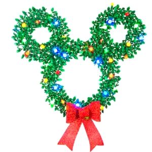 Disney Micky Mouse Light Up Wreath
